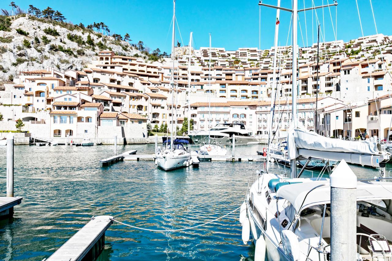 Portopiccolo Avolare Apartments In Panoramic Terrasses - Beach Included Sistiana Luaran gambar